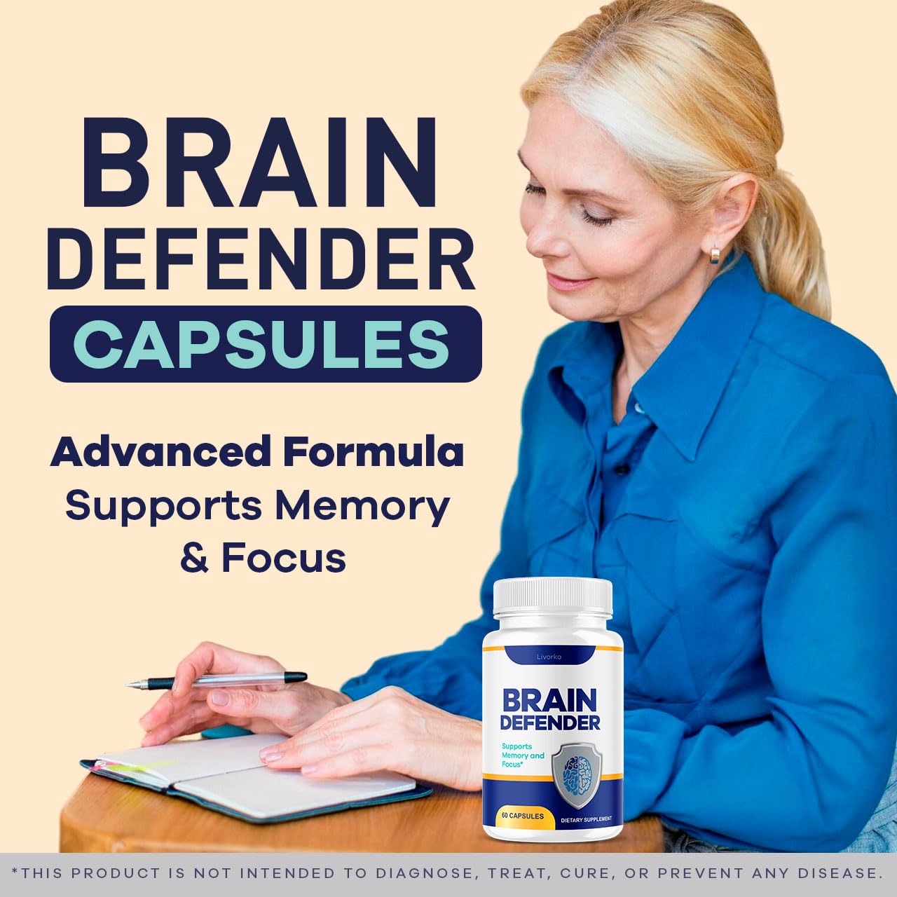 The Sunrise Brand Brain Defender Capsules 180