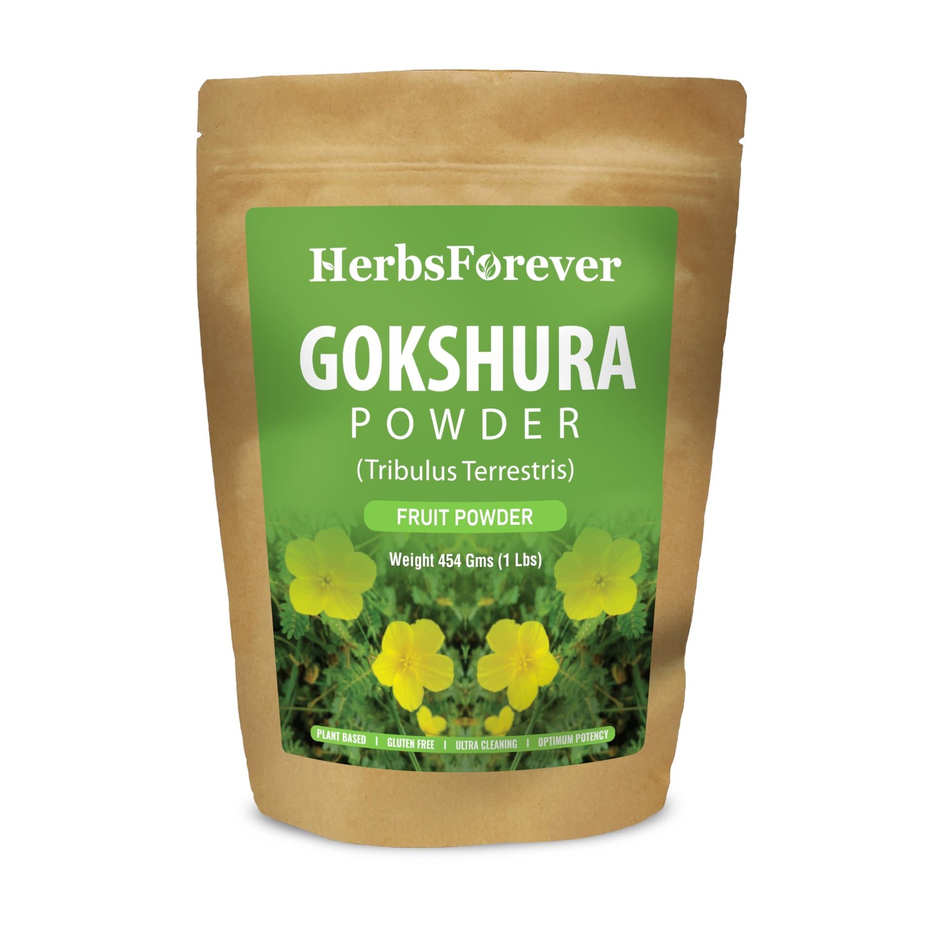 Herbsforever Gokshura (Tribulus Terrestris) Powder 16 oz