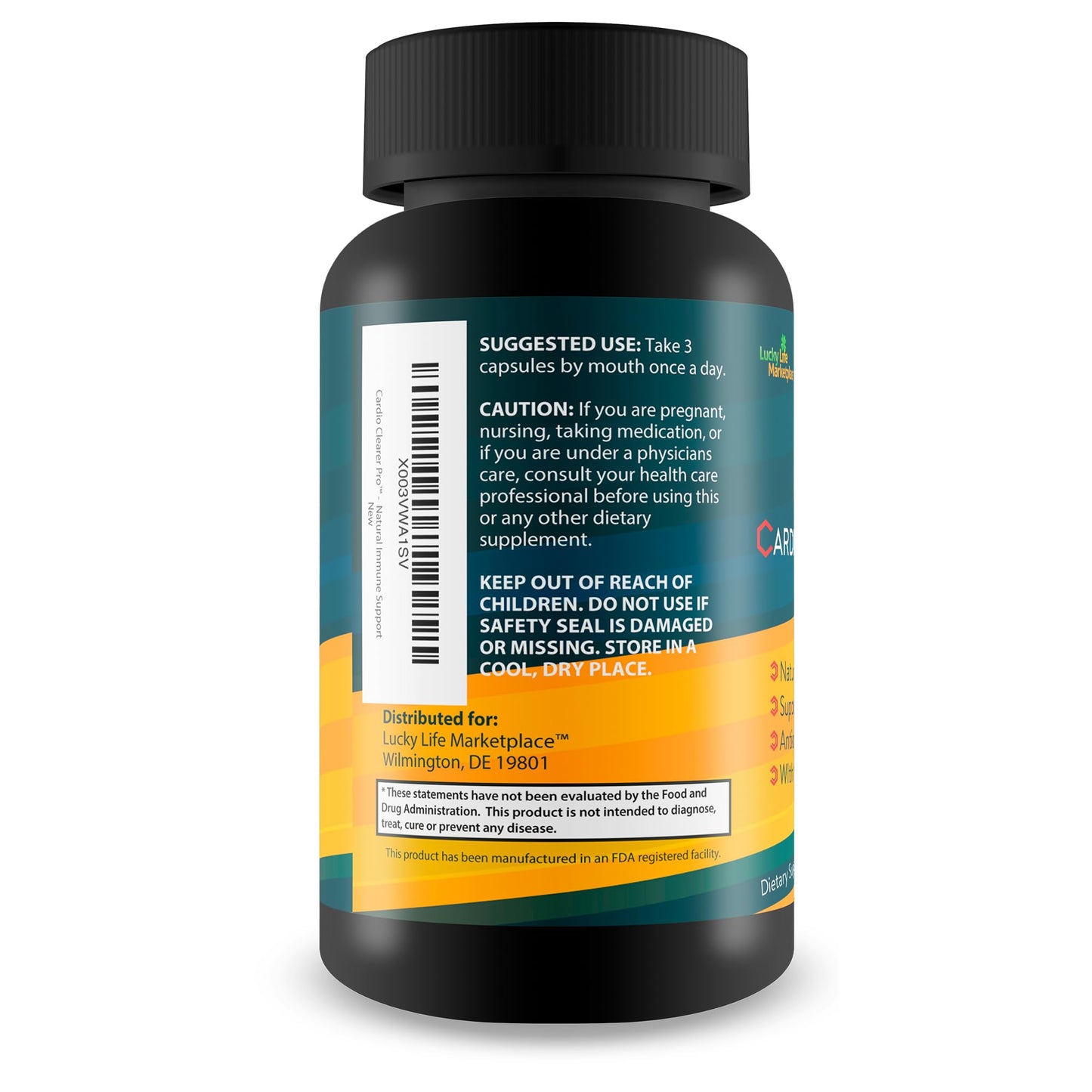 Generic Cardio Clearer Pro Capsule, 1 Count
