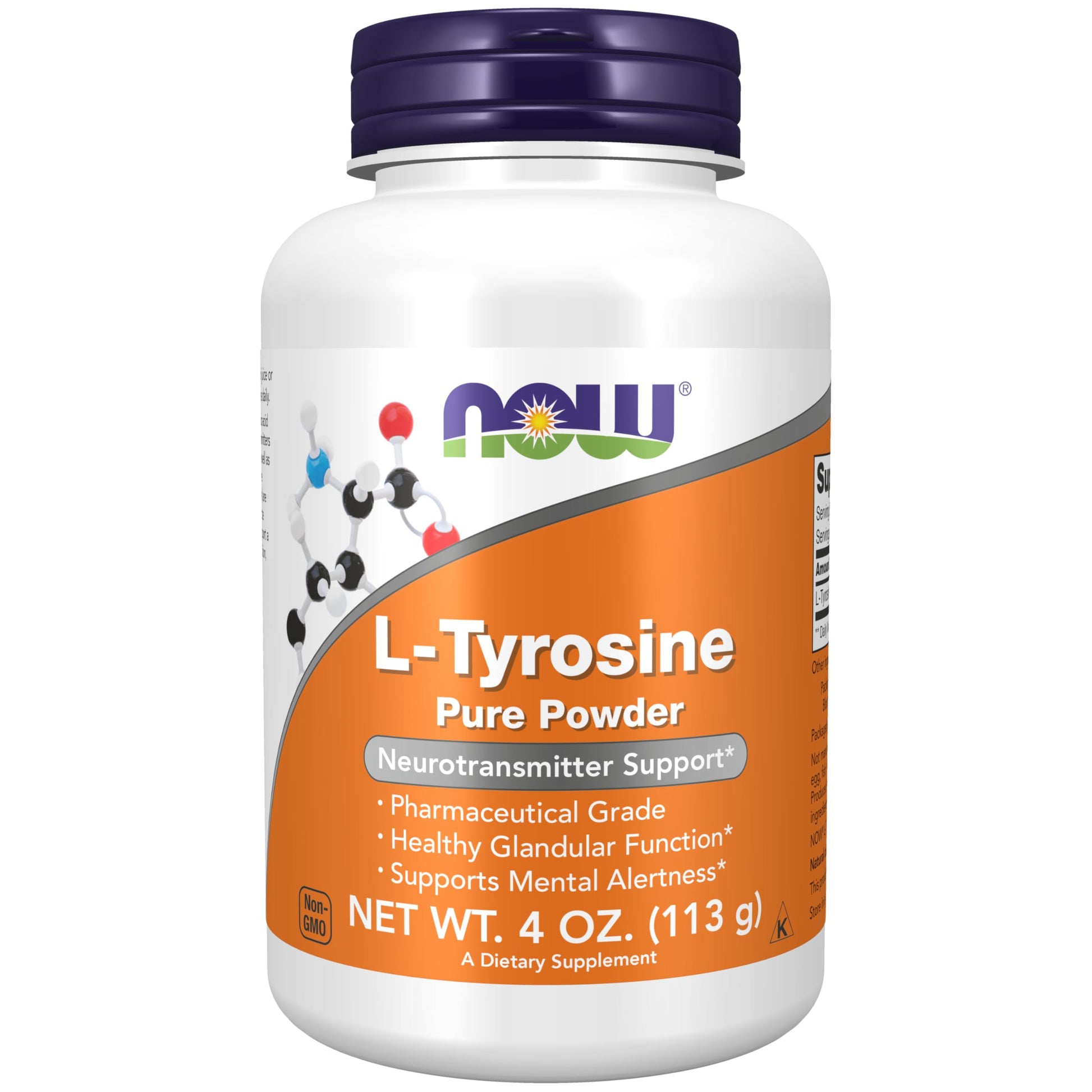 NOW Foods L-Tyrosine Powder 4-Ounce