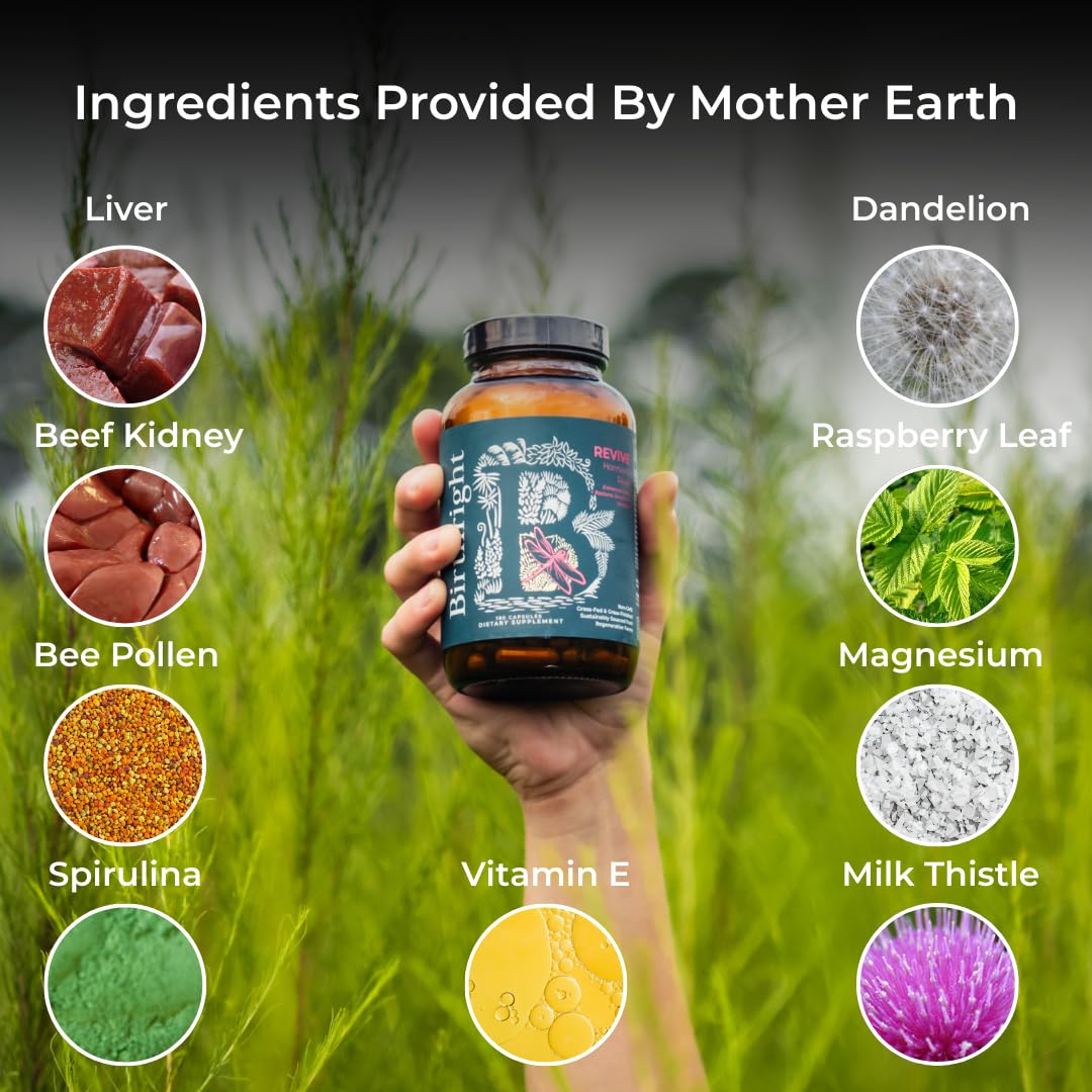 Birthright Revive Supplements for Women Capsule 180 Count