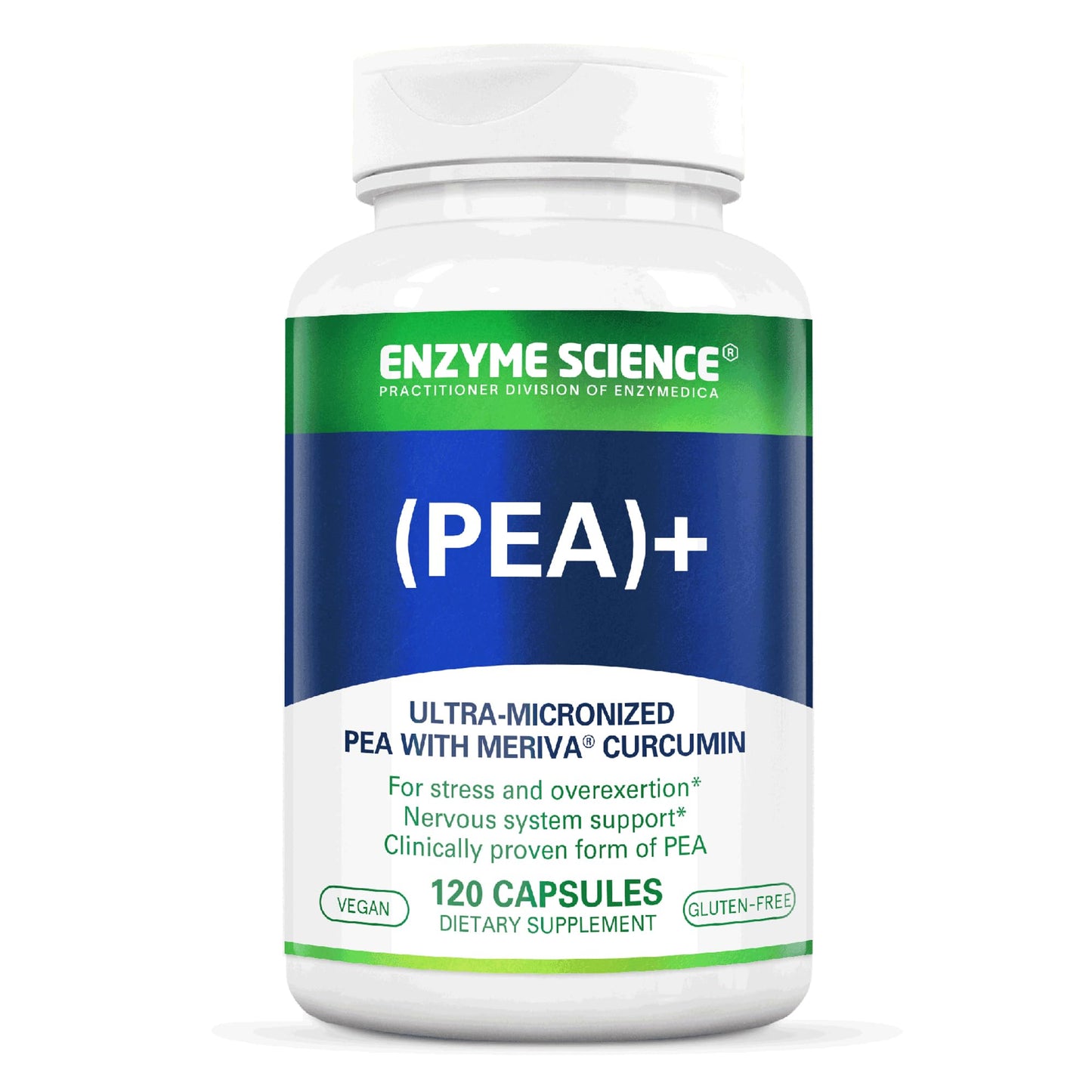 Enzyme Science Pea + Meriva® Curcumin Supplement 120 Capsules