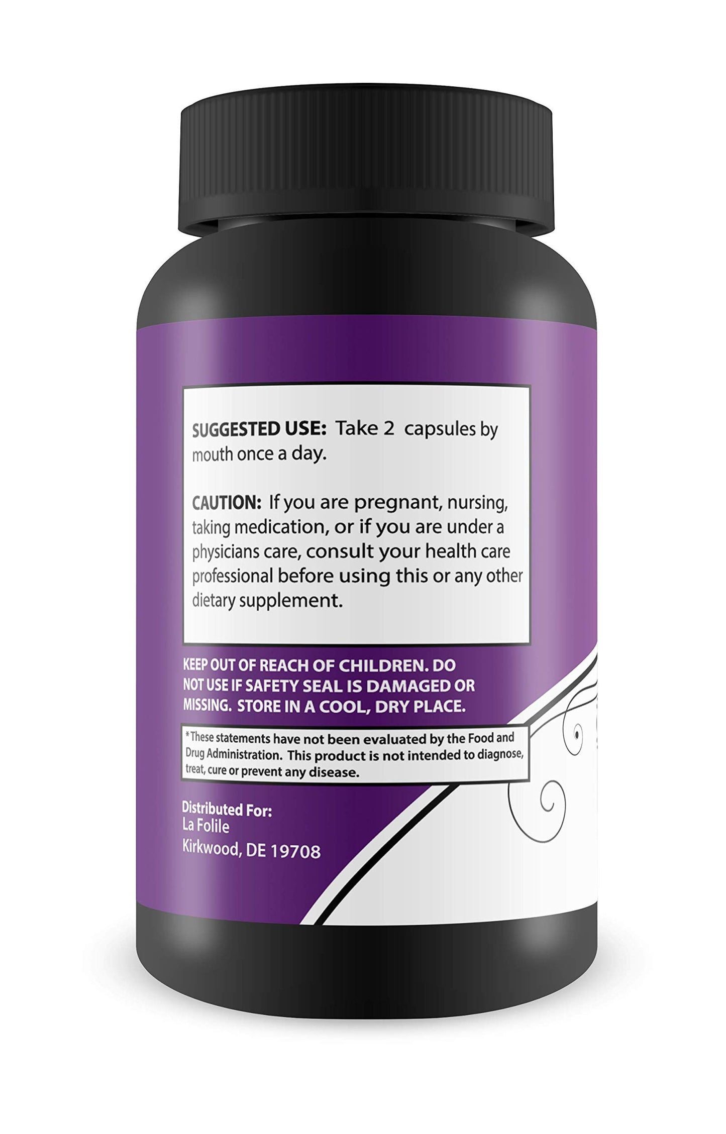 La Folie Hair Therapy Daily Vita Biotin Capsules, 60 Count