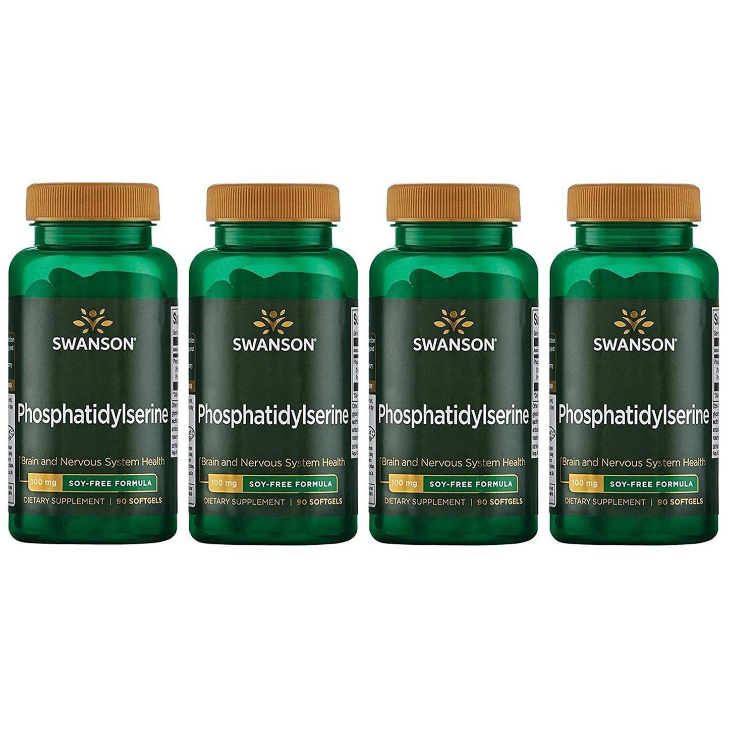 Swanson Phosphatidylserine Soy-Free Formula 100 mg Softgels 360