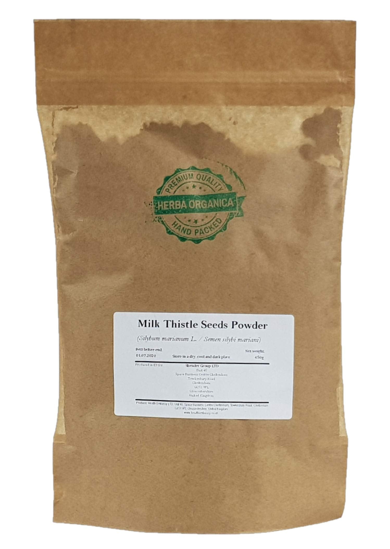 Herba Organica Milk Thistle Seeds Powder 450