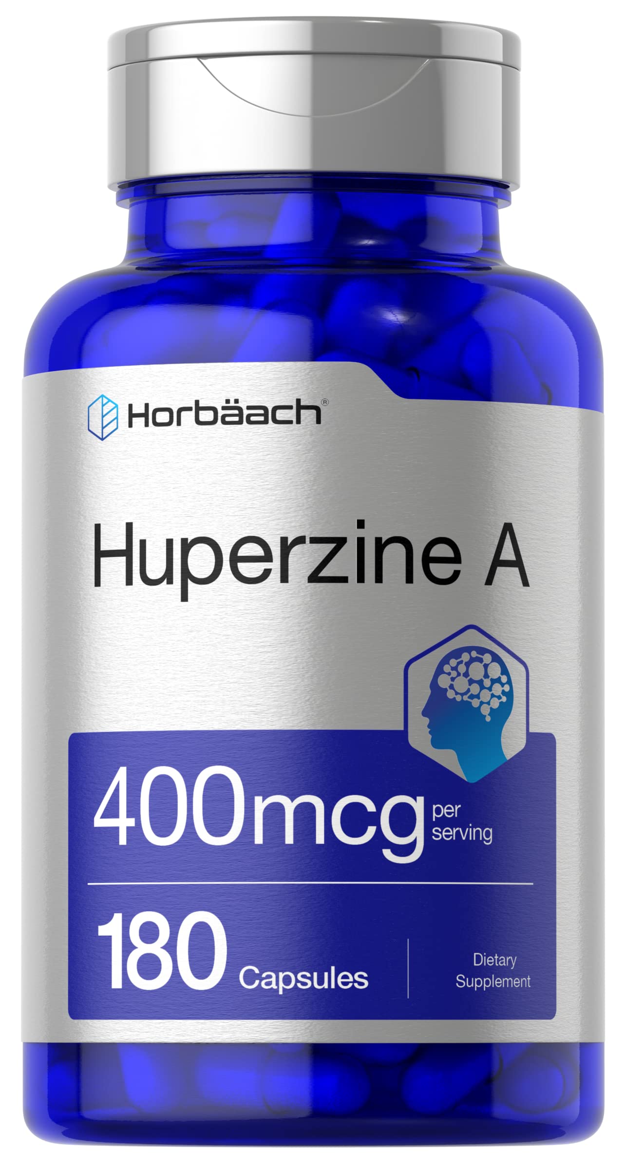 Horbäach Huperzine A 400mcg Capsule, 180 Capsules