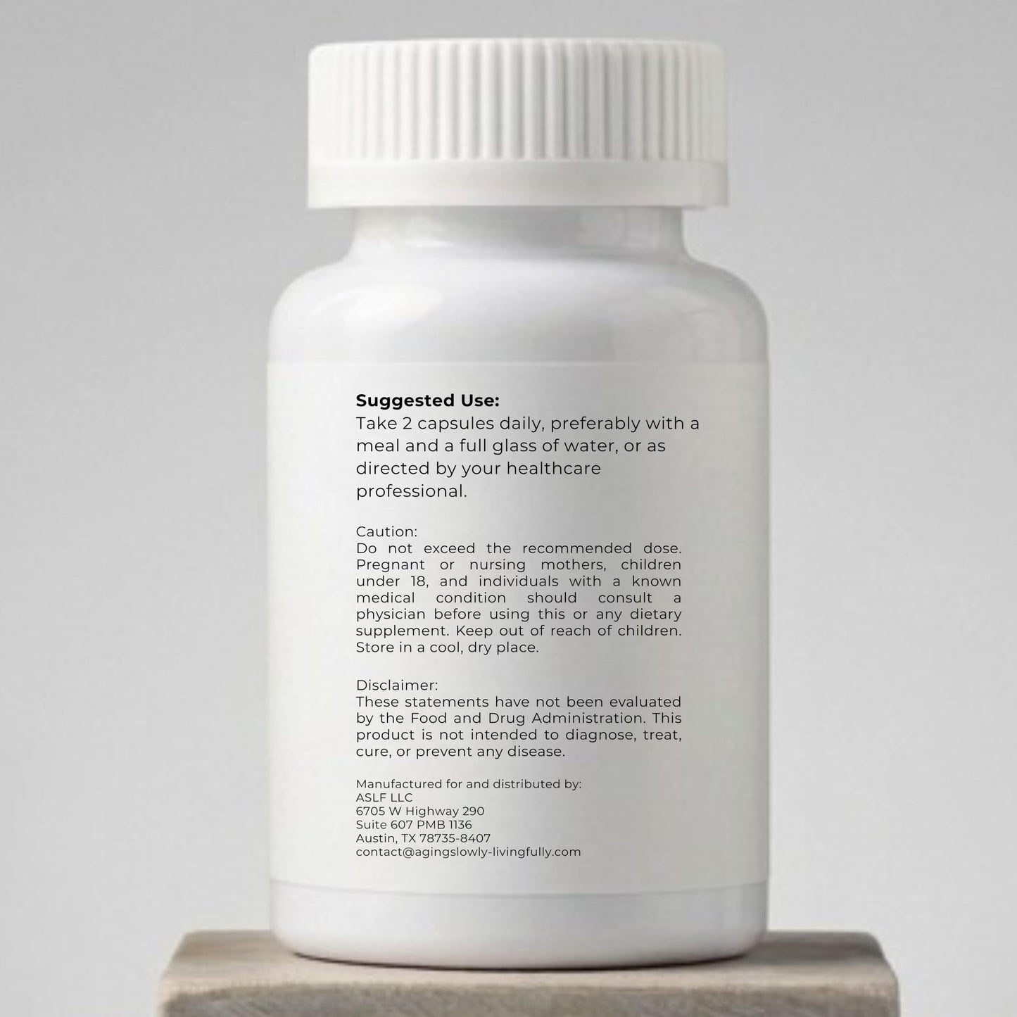 ASLF Formulas Foundation Capsules, 60 Capsules