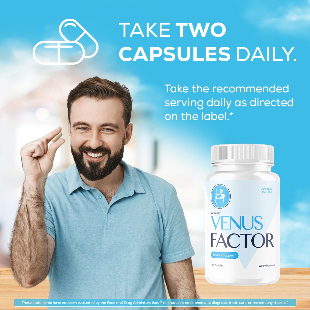 OVICIA Venus Factor Capsules 120 Capsules