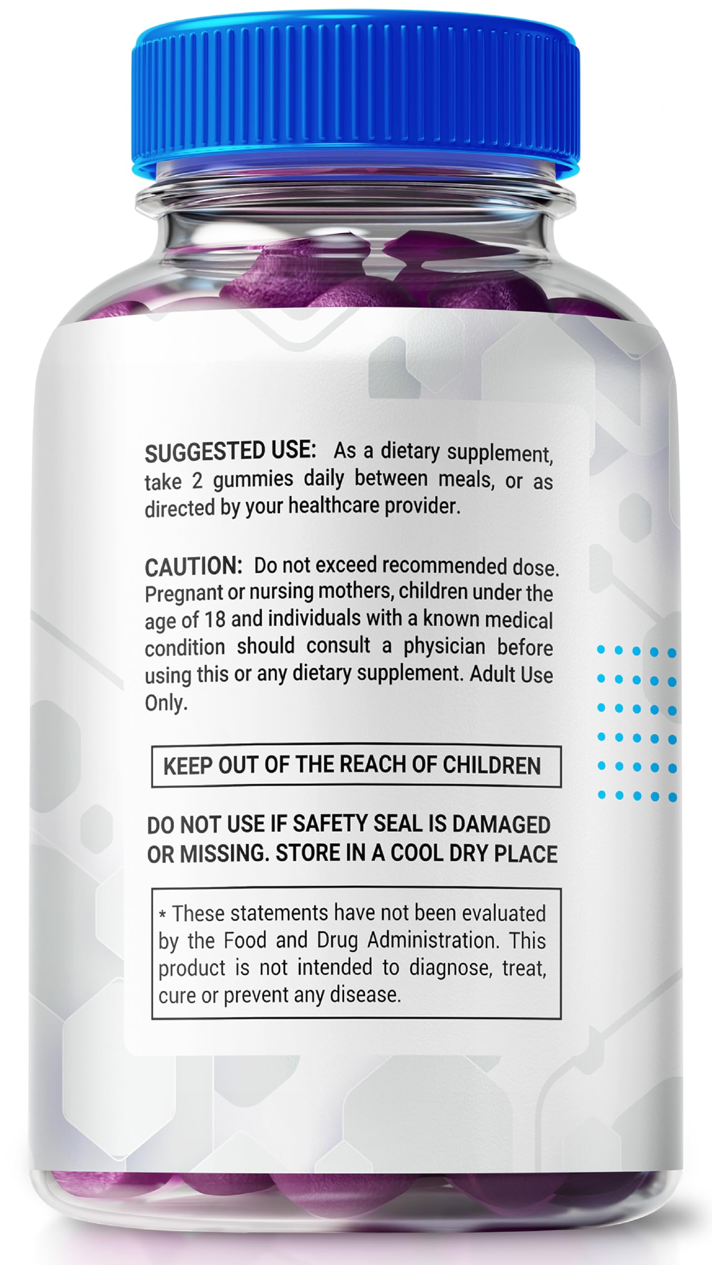 NutraRize Power Vigor ME Gummies for Men, 60 Gummies