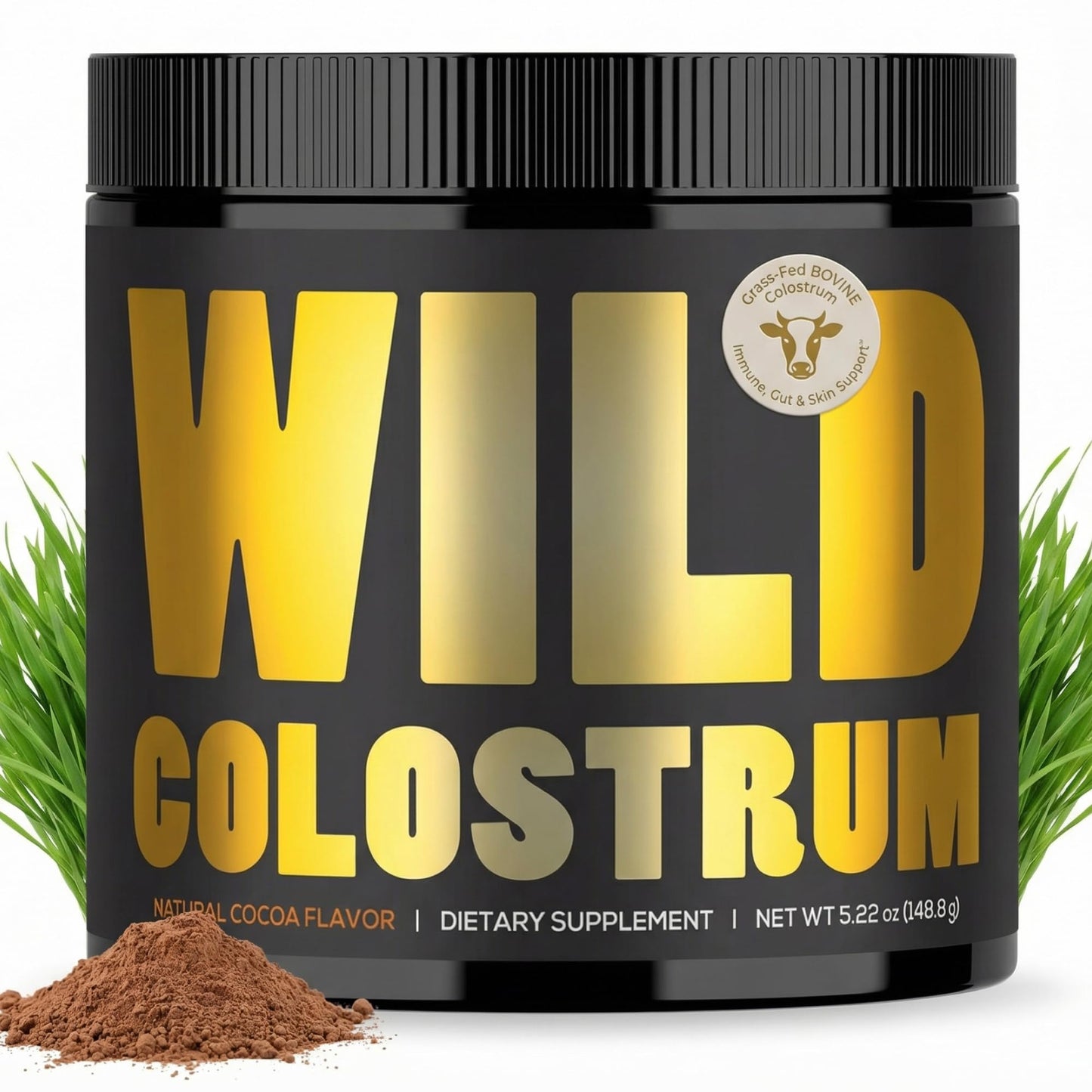 Wild Foods Colostrum Supplement Powder, 5.22 oz