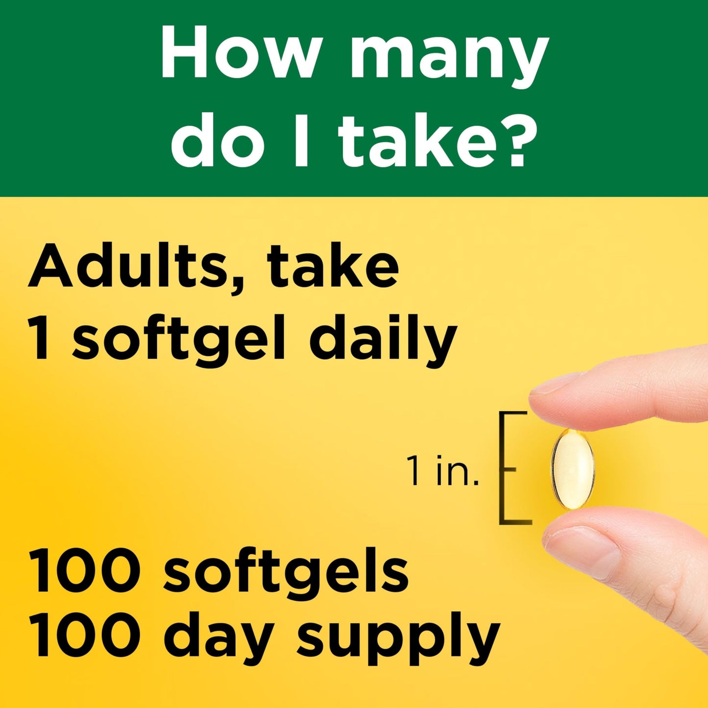 Nature Made Vitamin E 400 IU Softgels, 100 Softgels