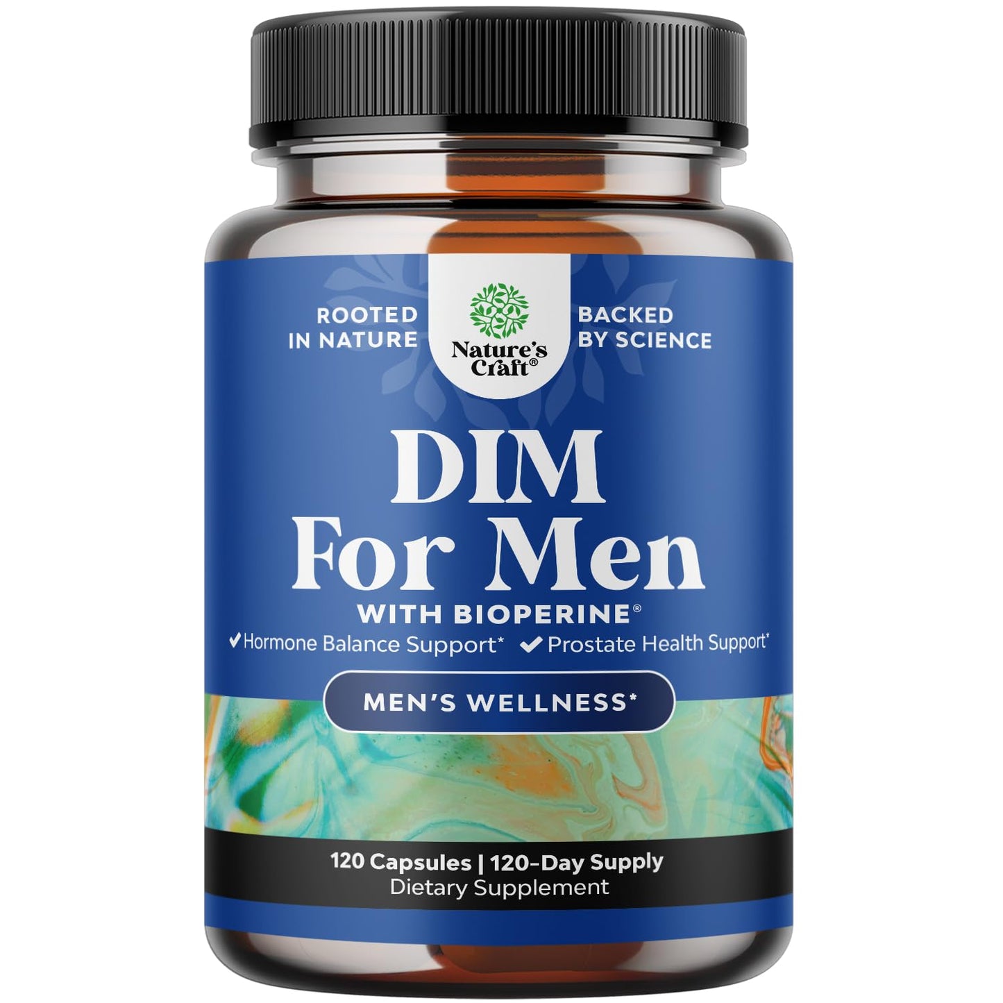 Natures Craft DIM Supplement for Men Capsules 120 Count