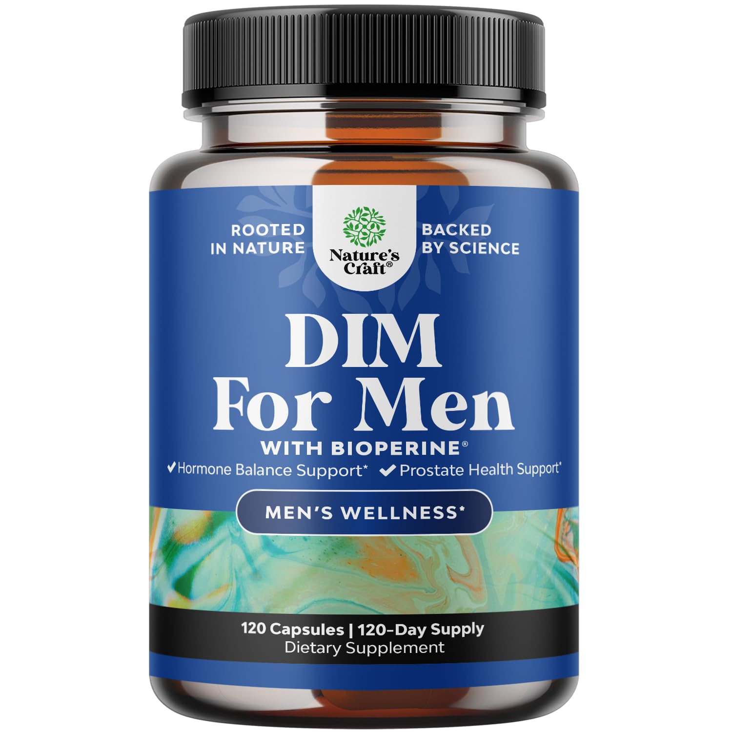 Natures Craft DIM Supplement for Men Capsules 120 Count