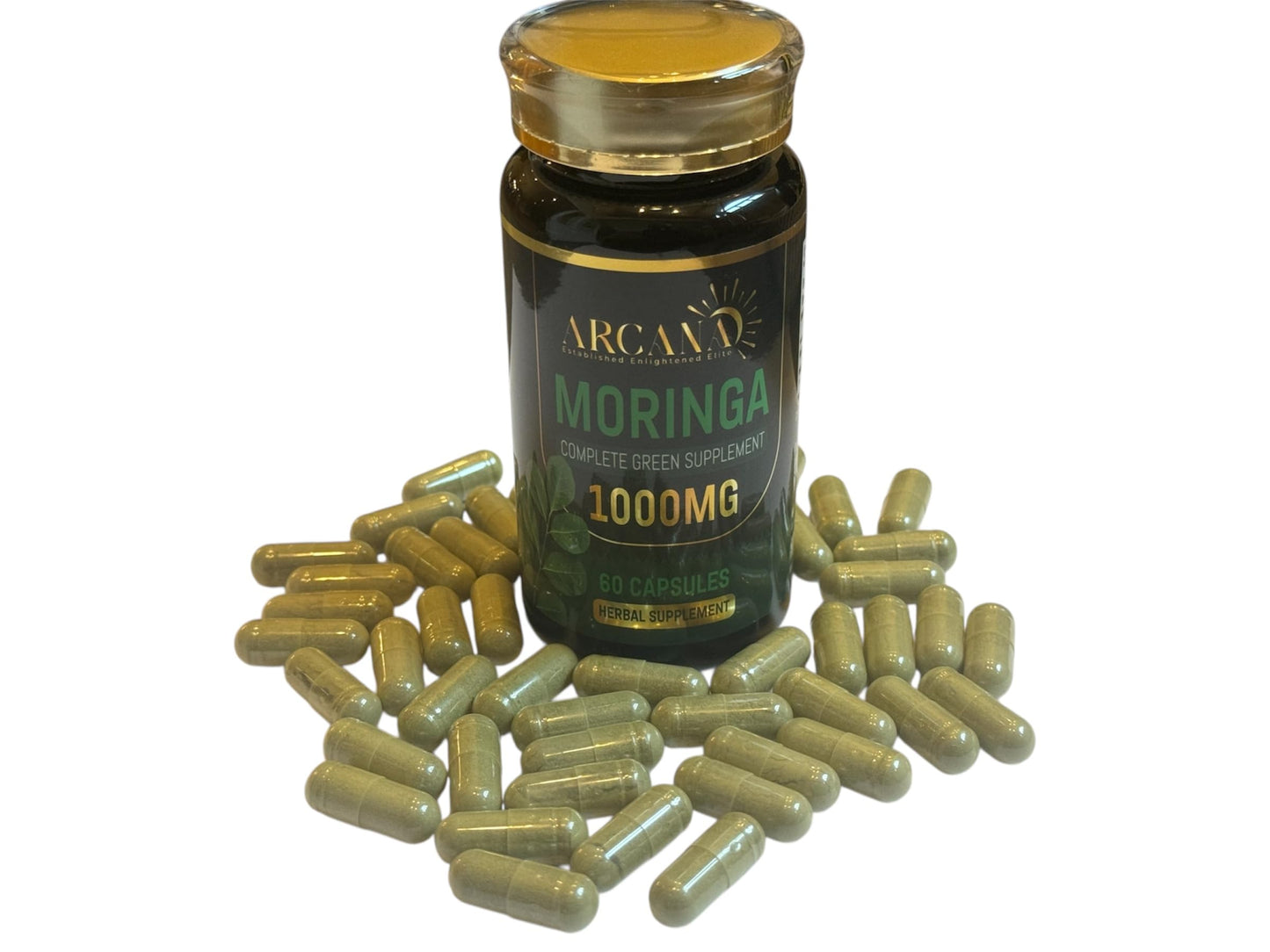 ARCANA Moringa 1000mg Capsules, 60 Count