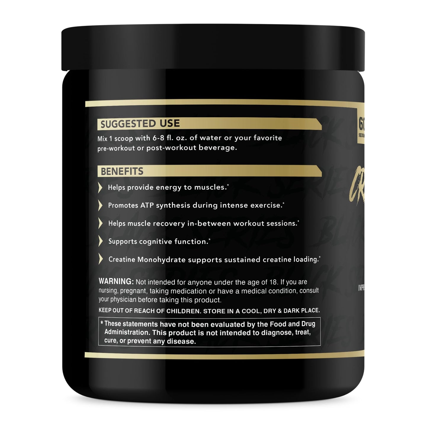 Anabolic Warfare Creatine Monohydrate Powder 12.7 Ounce