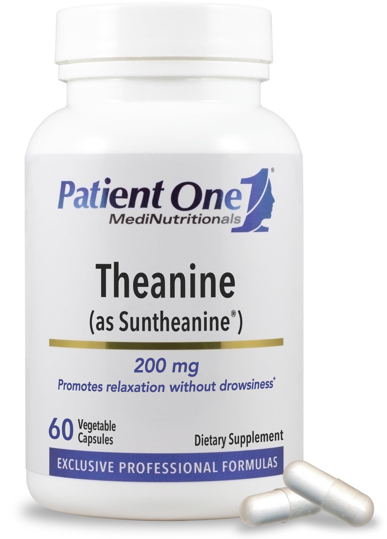 Patient One Theanine 200 mg 60 Capsules