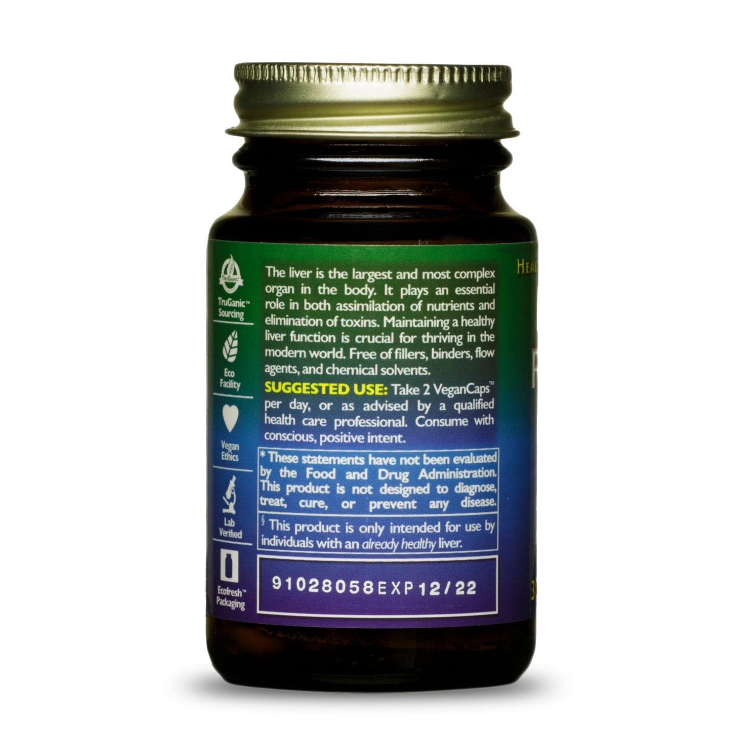 HEALTHFORCE SUPERFOODS Liver Rescue 30 Capsules
