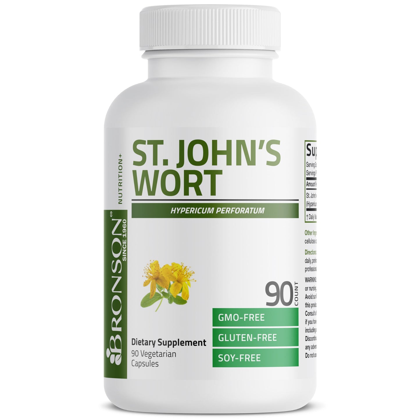 Bronson St. John's Wort 700 mg Capsule 90 Count