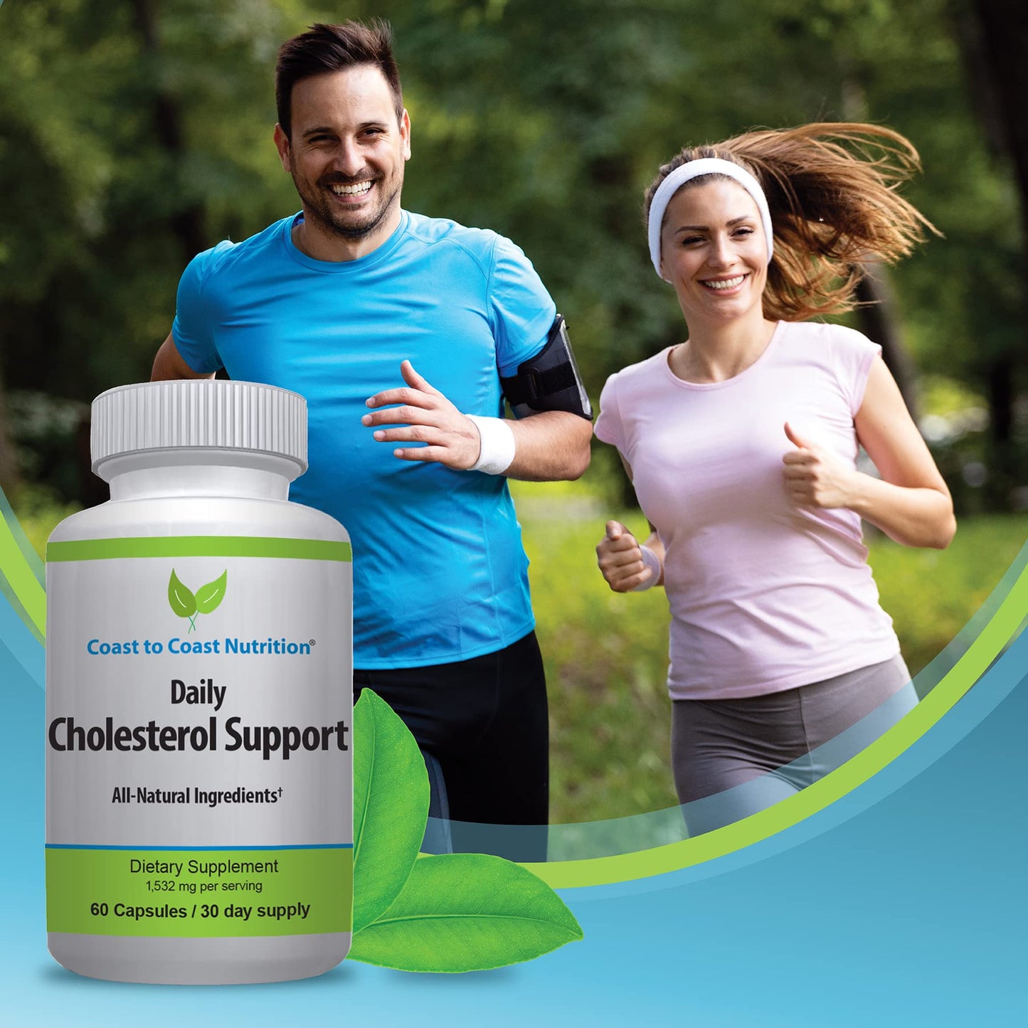 Coast to Coast Nutrition Cholesterol Support Supplement Capsule 60 Capsules
