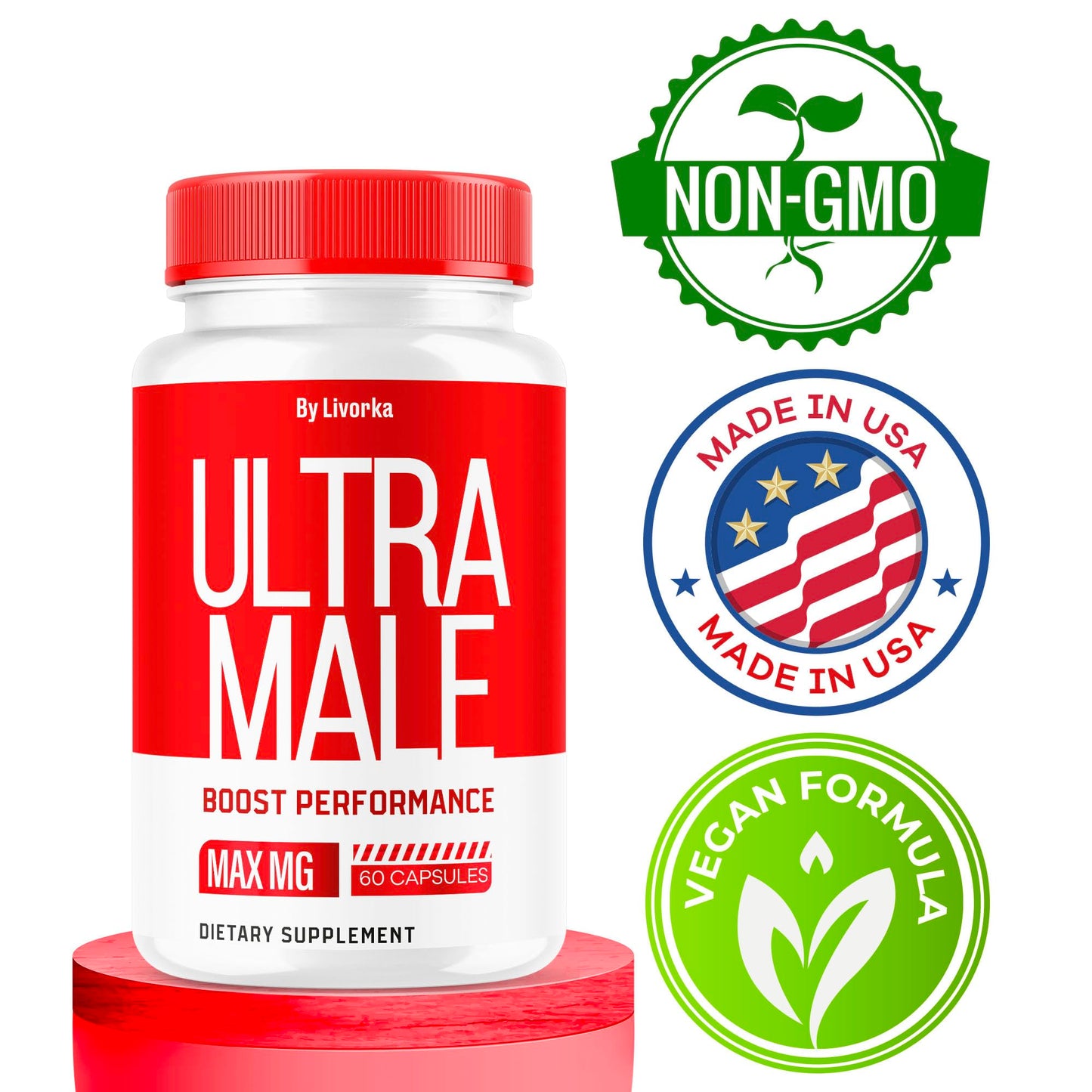LIVORKA UltraMale Capsules 180 Capsules