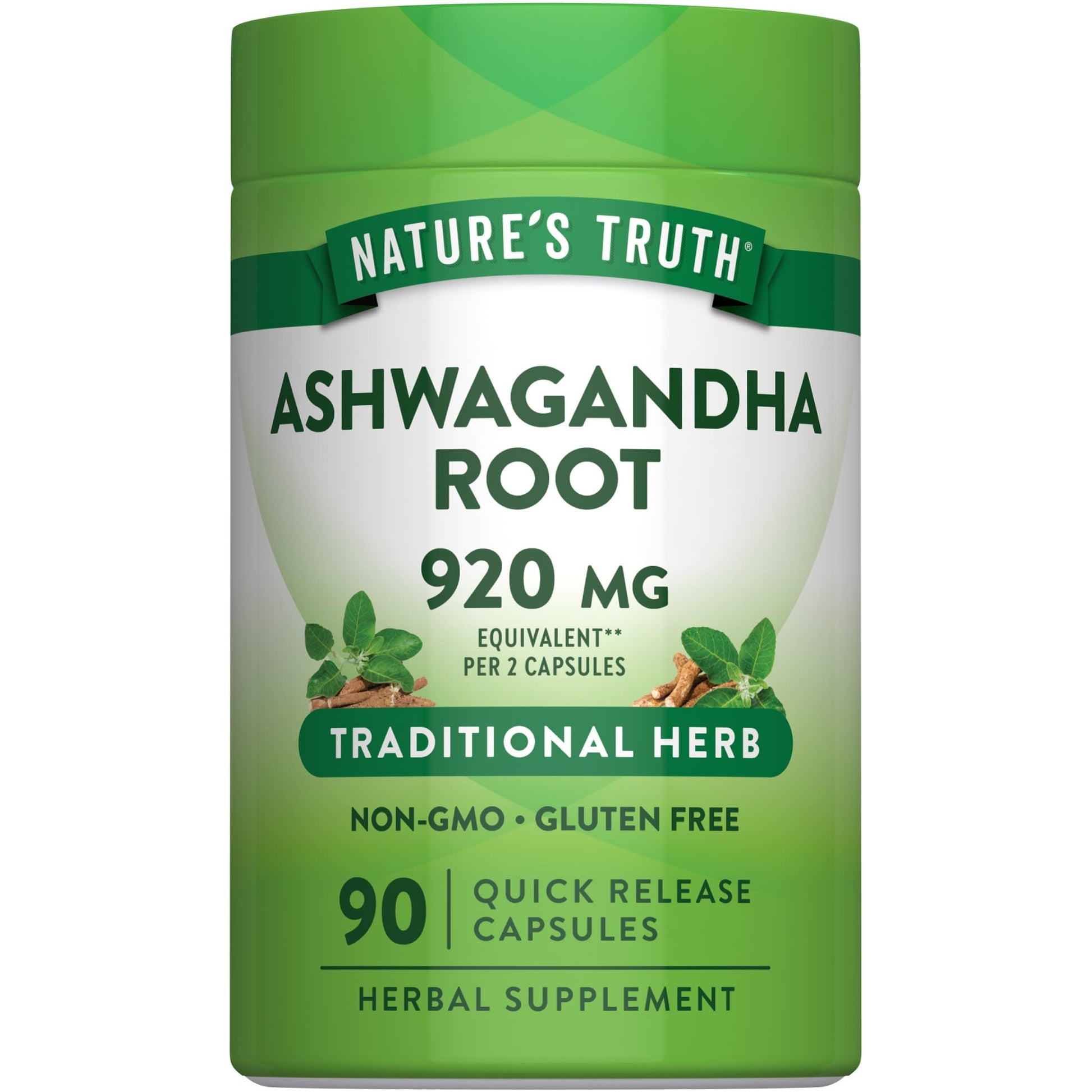 Nature's Truth Ashwagandha Capsules 90 Count