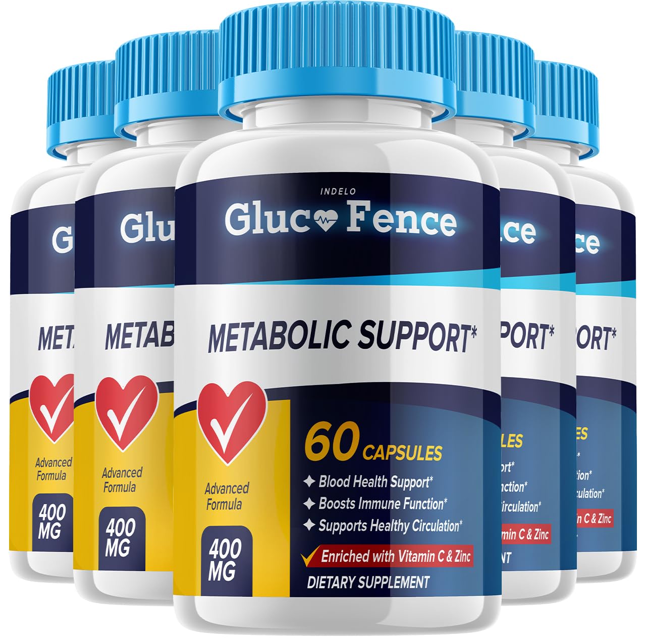 Indelo Gluco Fence Metabolic Support Capsule 300 Capsules