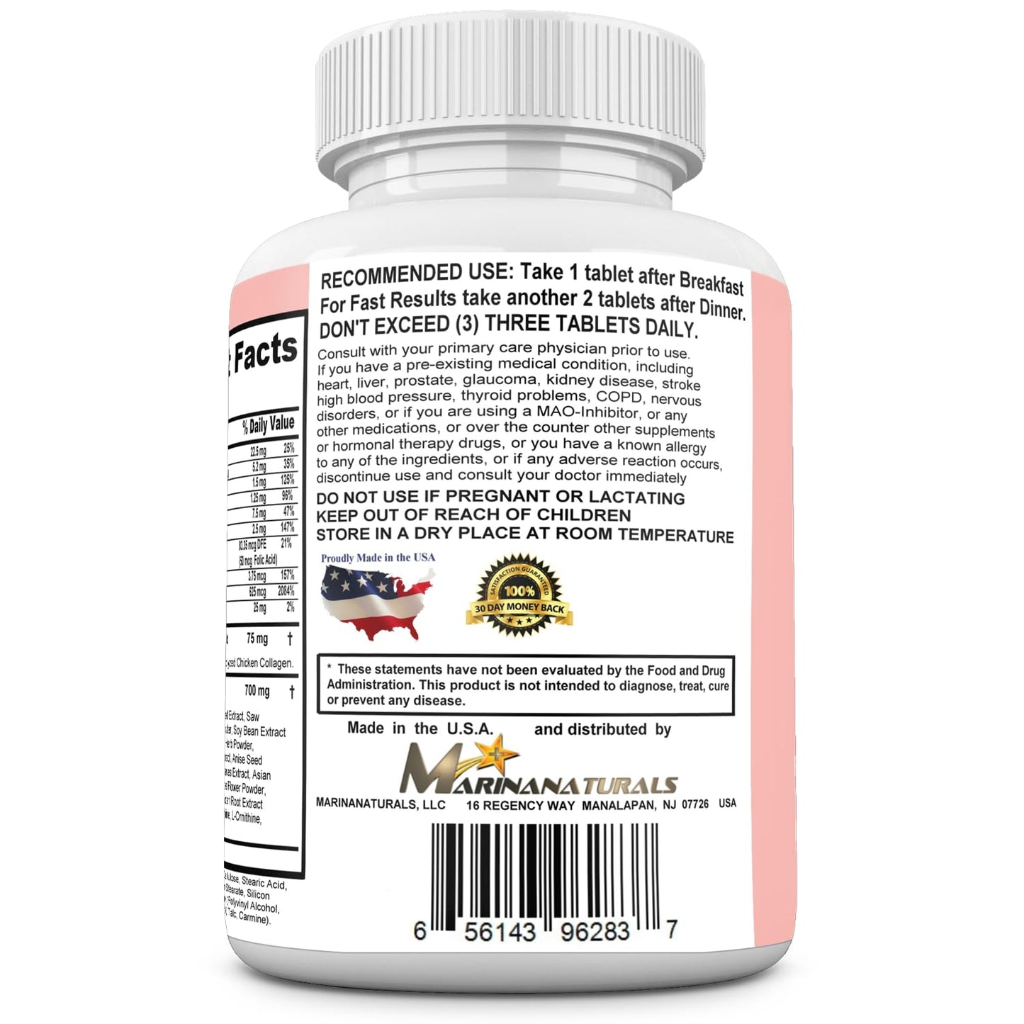 CURVIMORE Big Bust Pills V2 Tablets, 30 Count