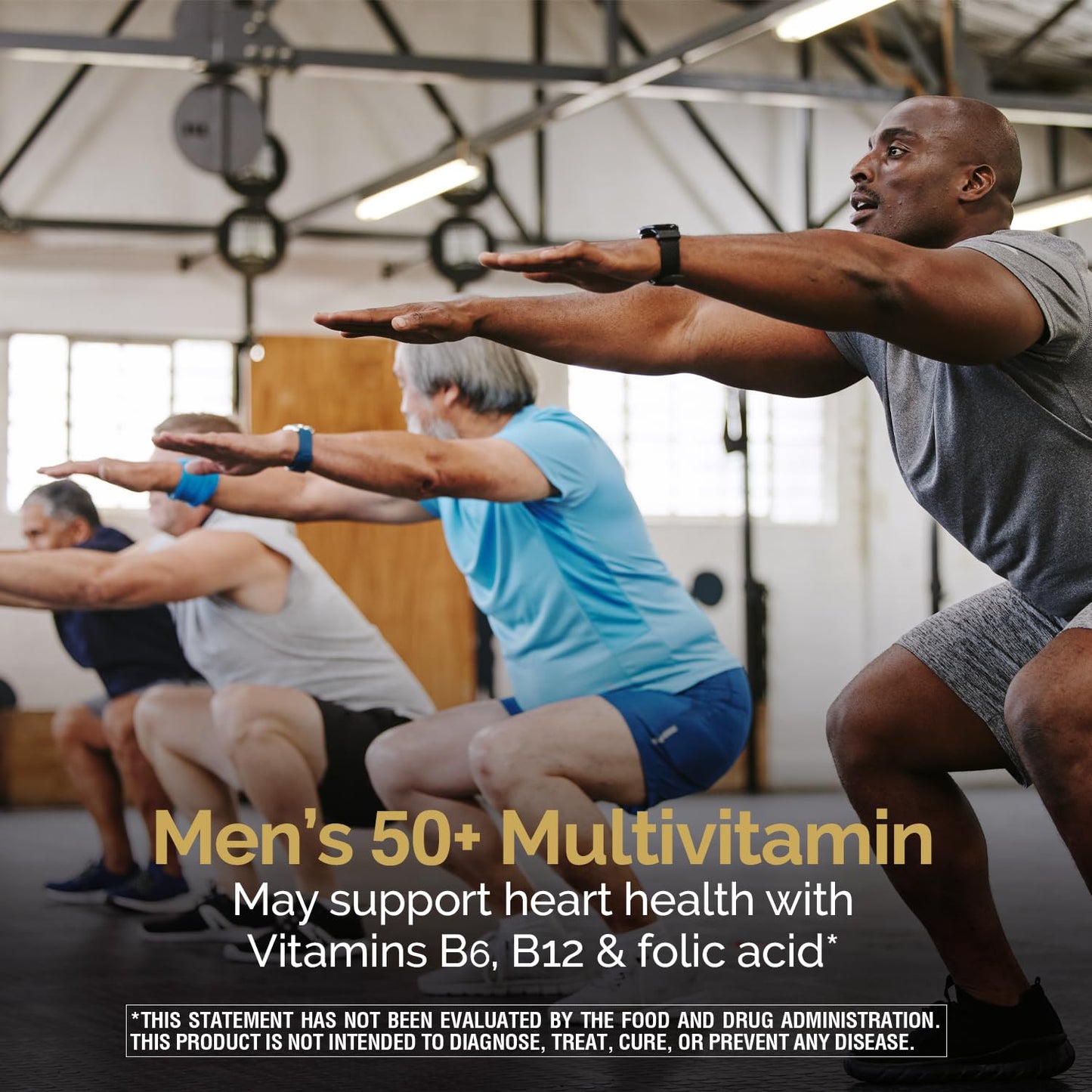 Nature's Wonder Advanced Men's 50+ Multivitamin with Vitamin D3 120 Tablets