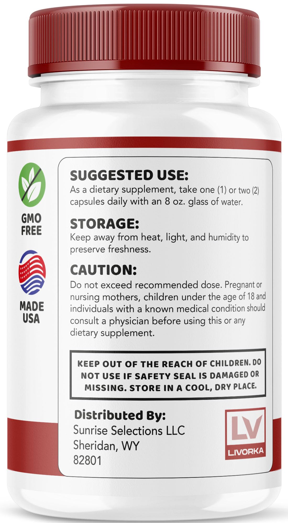 LIVORKA Vigor 8 For Men 300 Capsules