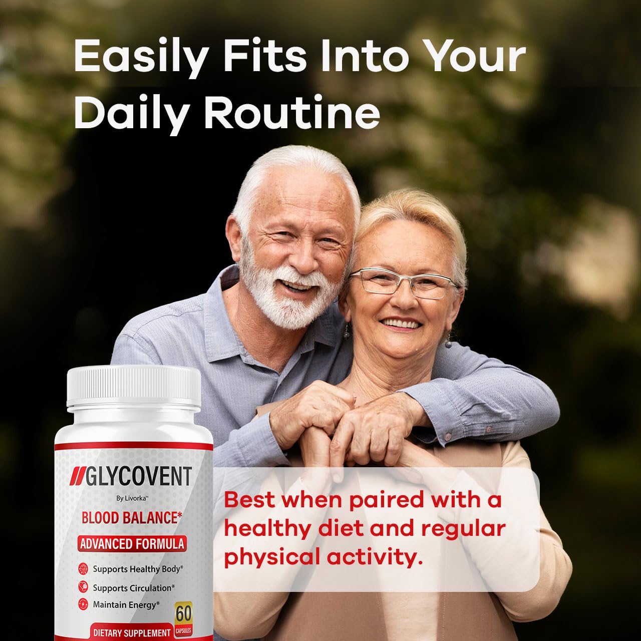 LIVORKA GlycoVent Blood Balance Capsules, 60 Count