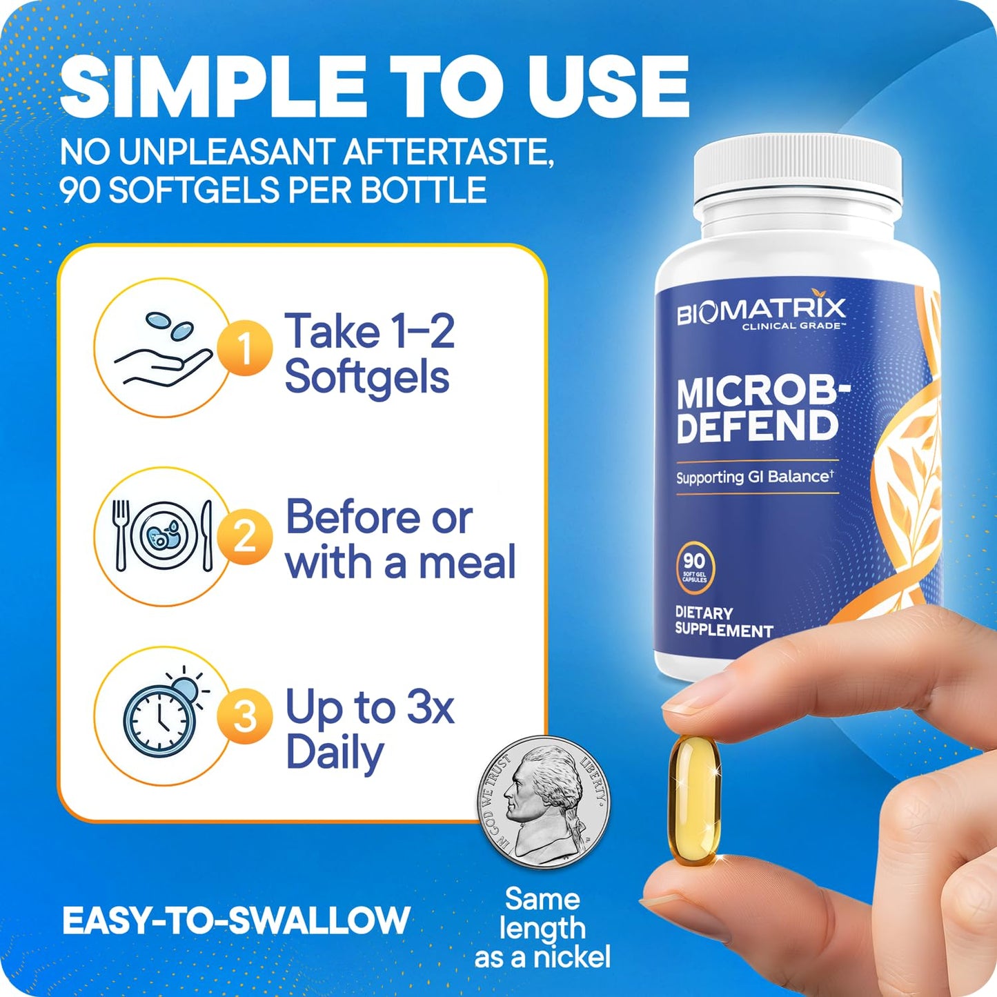 BioMatrix Biofilm Disruptor Capsules 90 Count