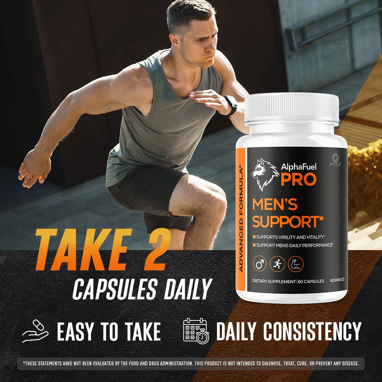 OVICIA AlphaFuel Pro Capsules, 120 Capsules