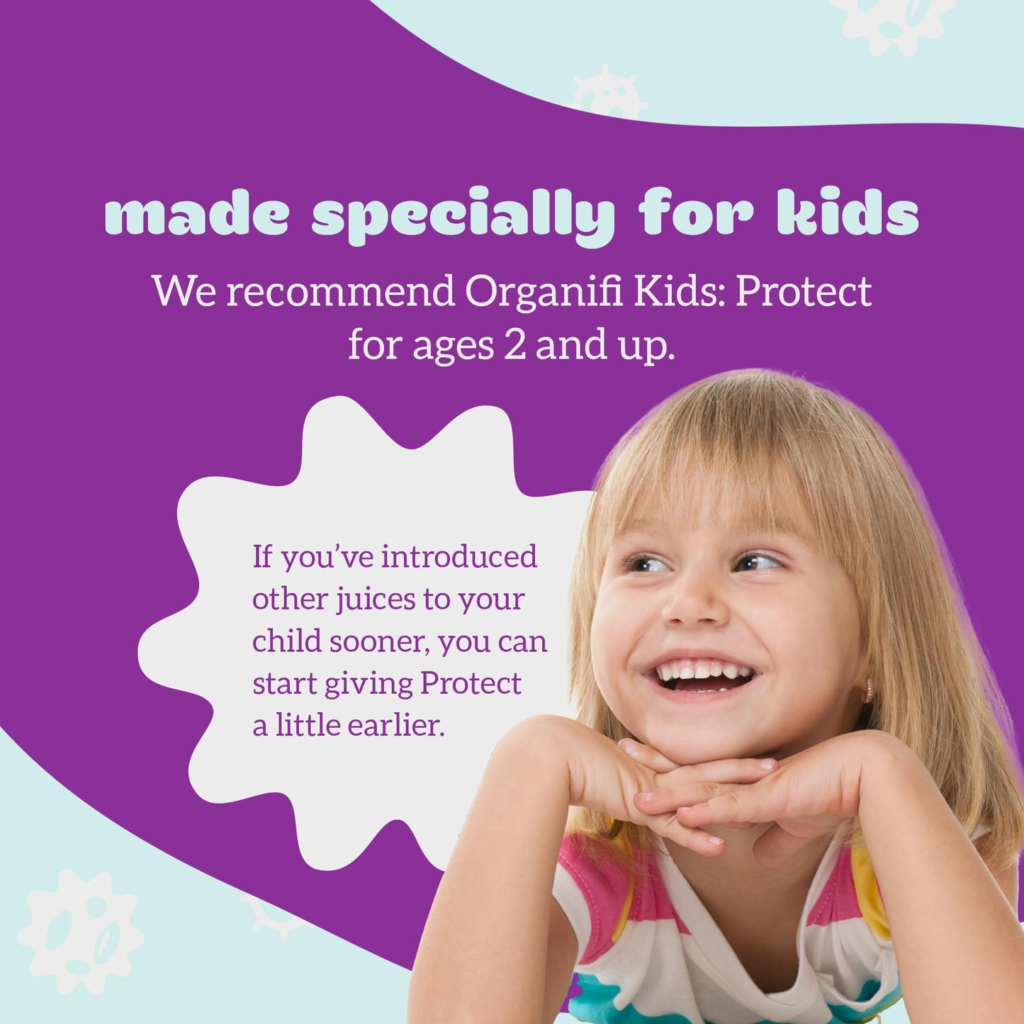 Organifi Kids Protect Everyday Immune Support Powder, 15 Servings