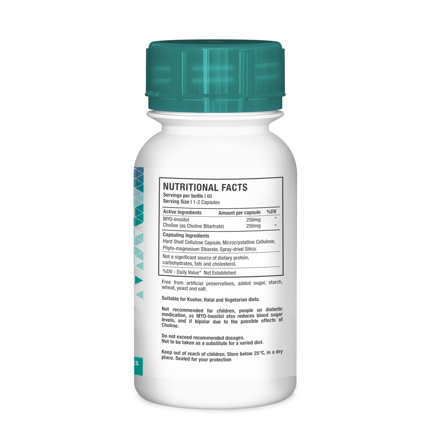 NUTRILYFE MYO Inositol & Choline Capsules, 60 Count