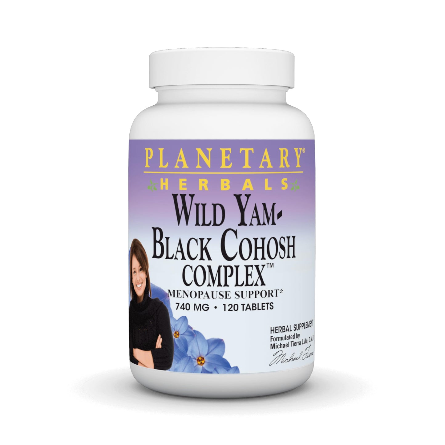 Planetary Herbals Wild Yam-Black Cohosh Complex Tablets, 120