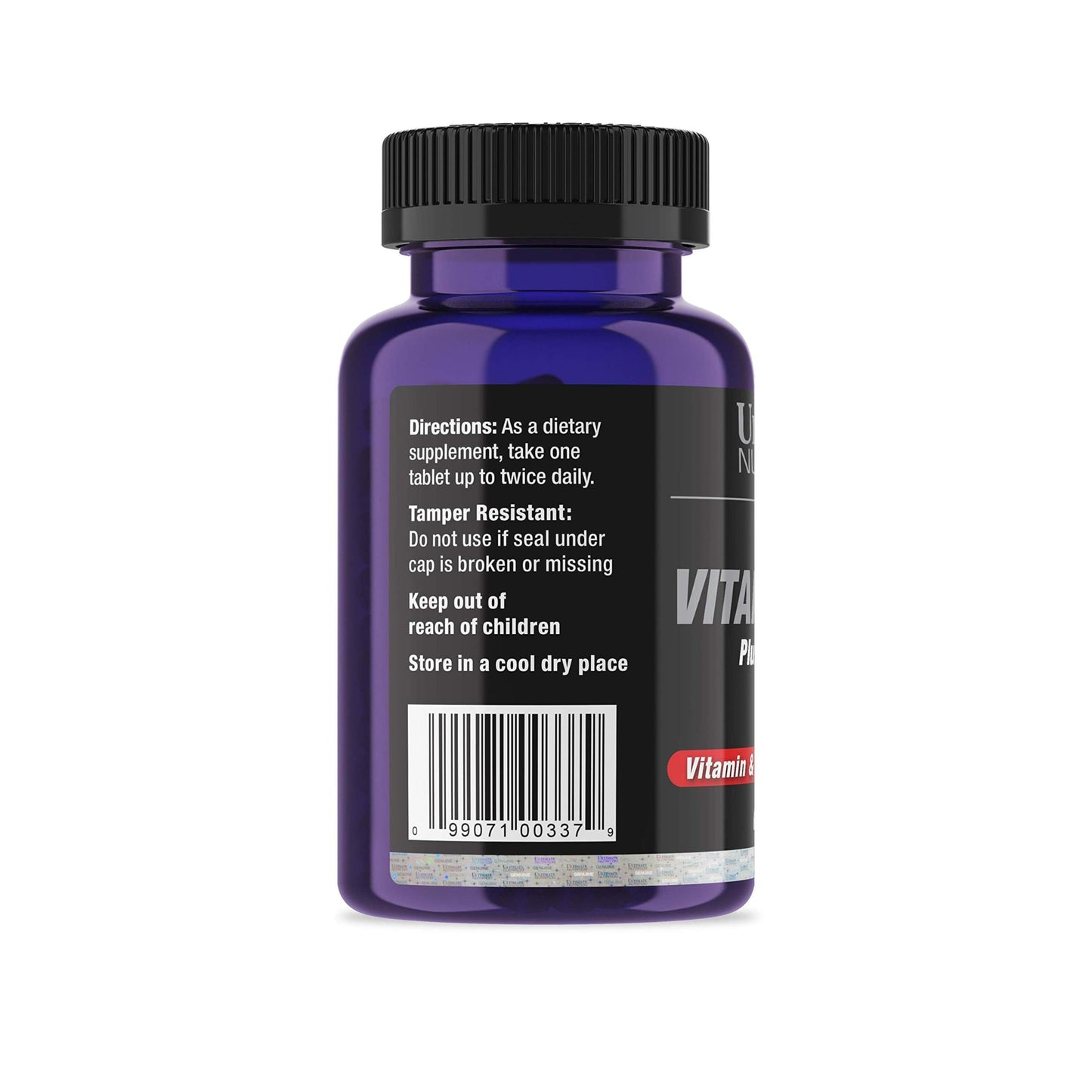 Ultimate Nutrition Vitamin C Plus Calcium Daily Multivitamin Caplets 60