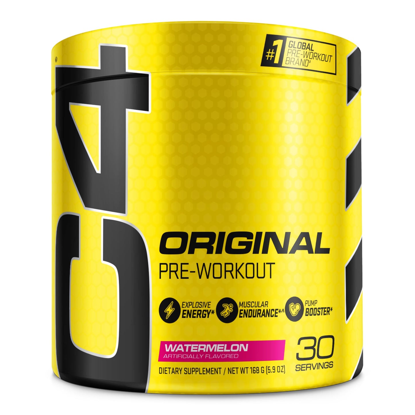 C4 Original Pre Workout Powder Watermelon 6.9 Ounce