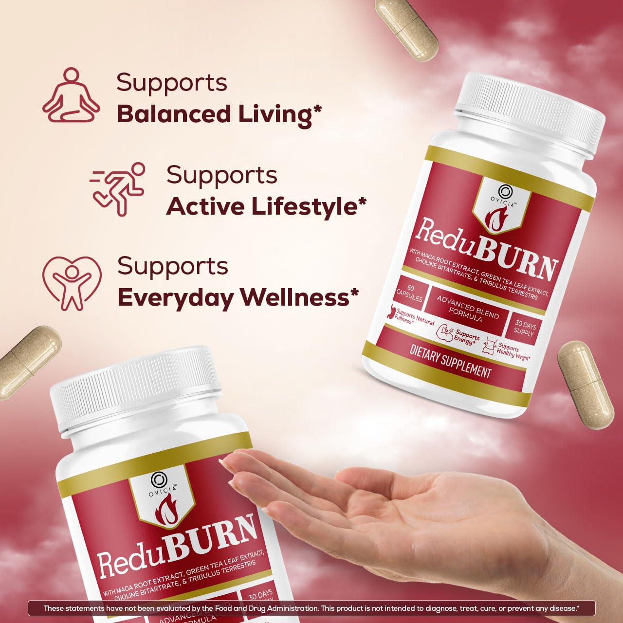 OVICIA Redu Burn Capsule 60 Capsules