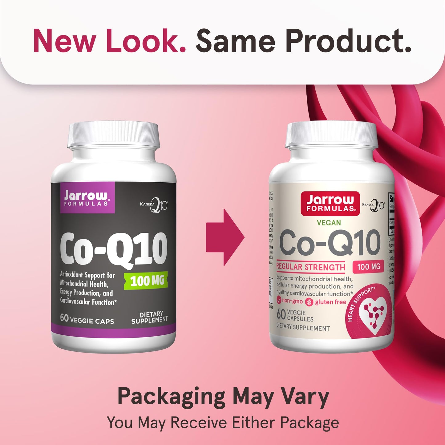 Jarrow Formulas Co-Q10 100 mg 60 Capsules