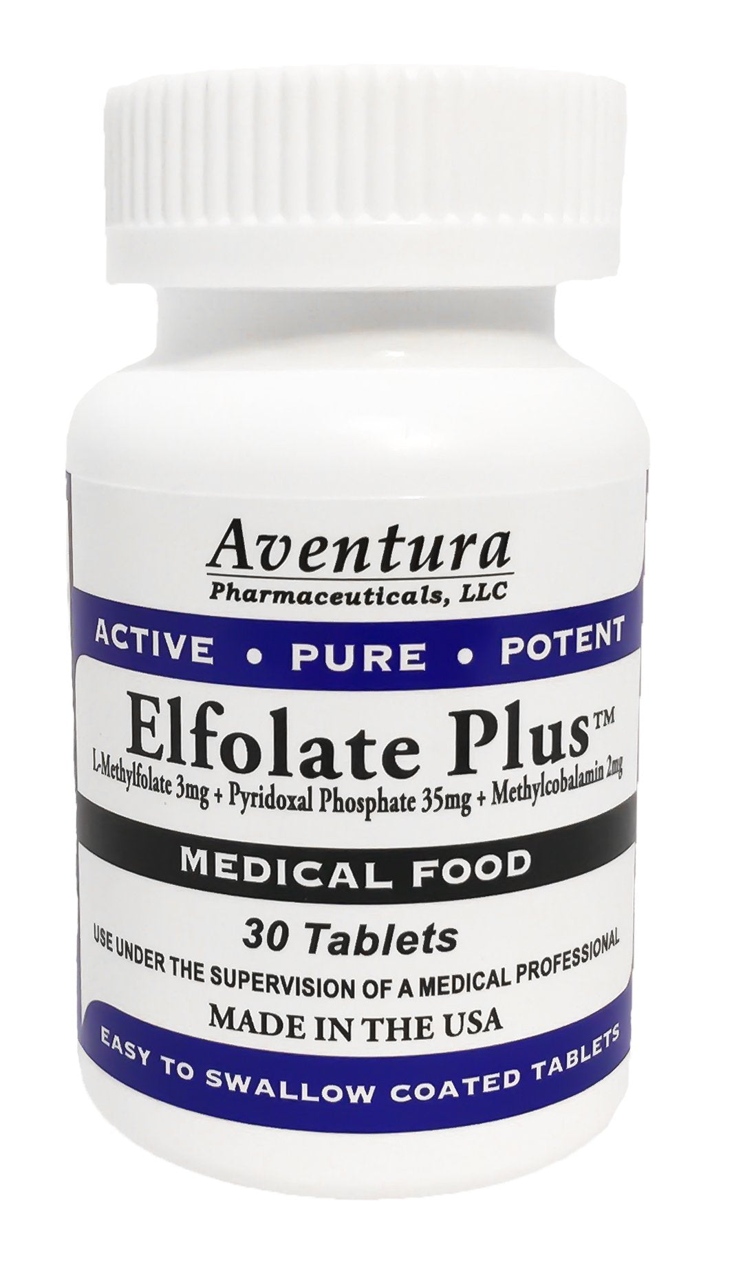 ELFOLATE Plus 3mg L-Methylfolate Tablet, 30 Tablets