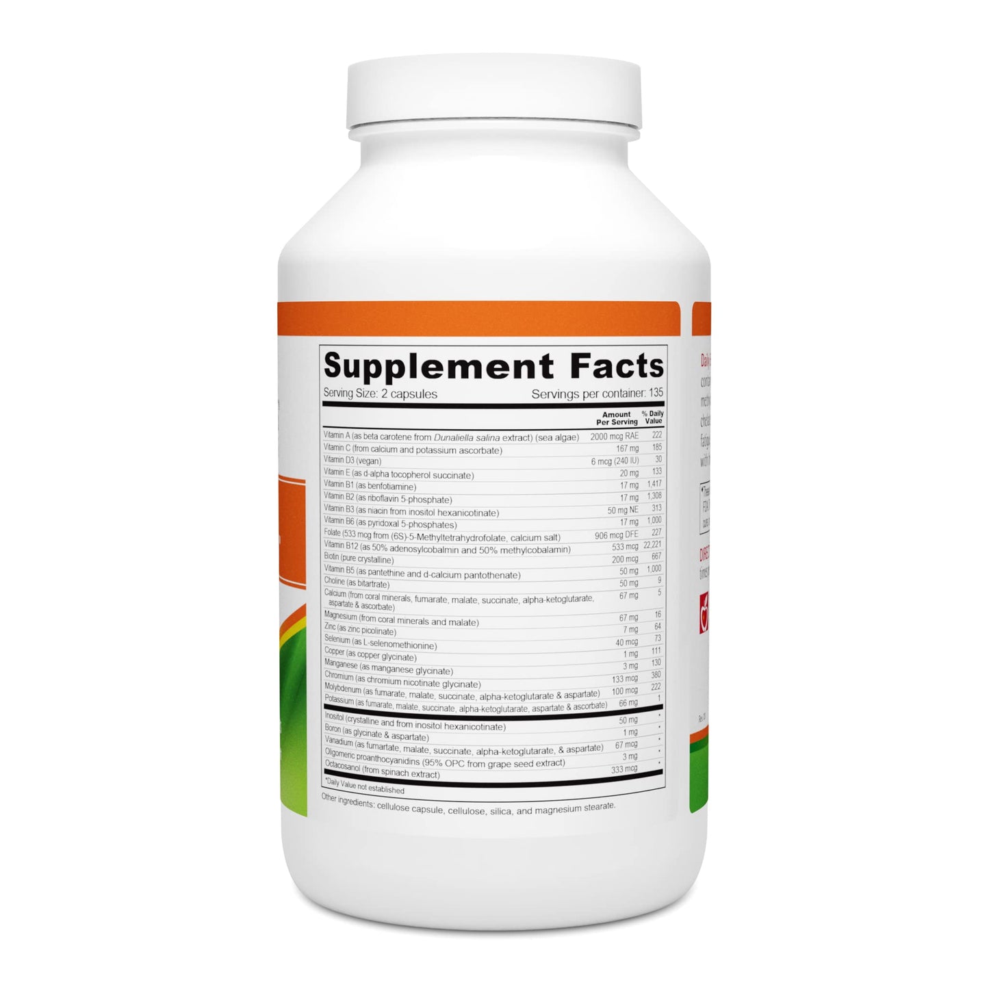 Wellness Resources Daily Energy Multiple Vitamin 270 Capsules