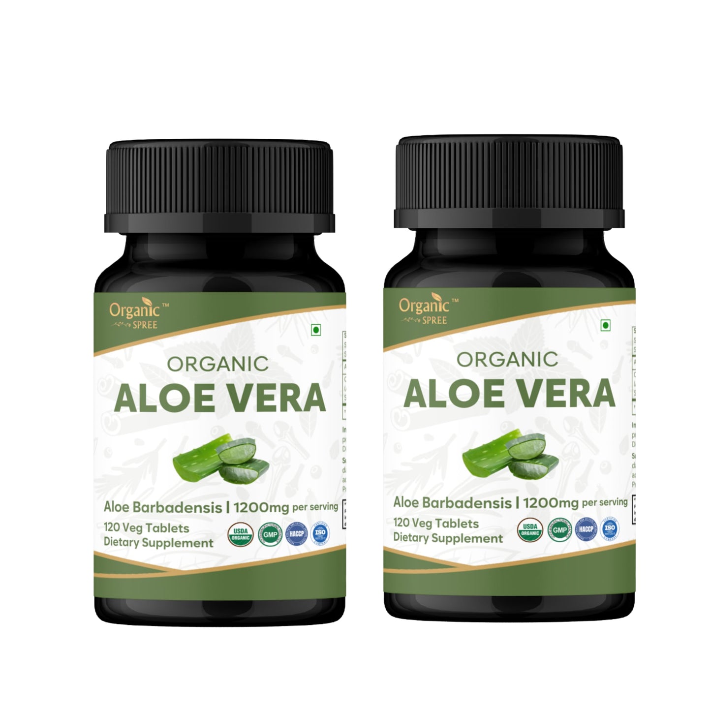 ORGANIC SPREE Aloe Vera Tablets, 240 Tablets