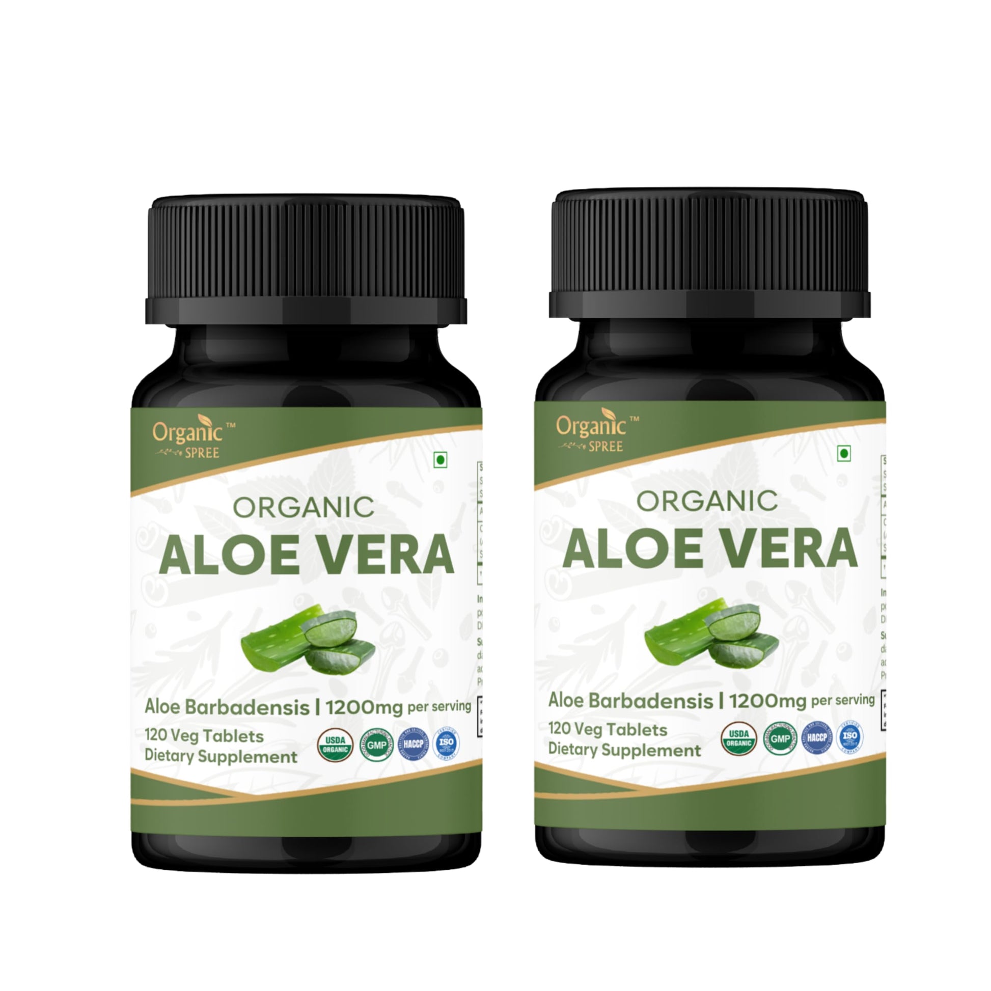 ORGANIC SPREE Aloe Vera Tablets, 240 Tablets