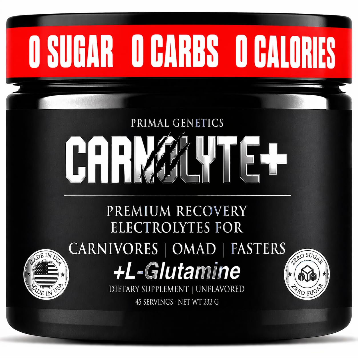 PRIMAL GENETICS Carnivore Electrolytes Powder, 8.2 oz