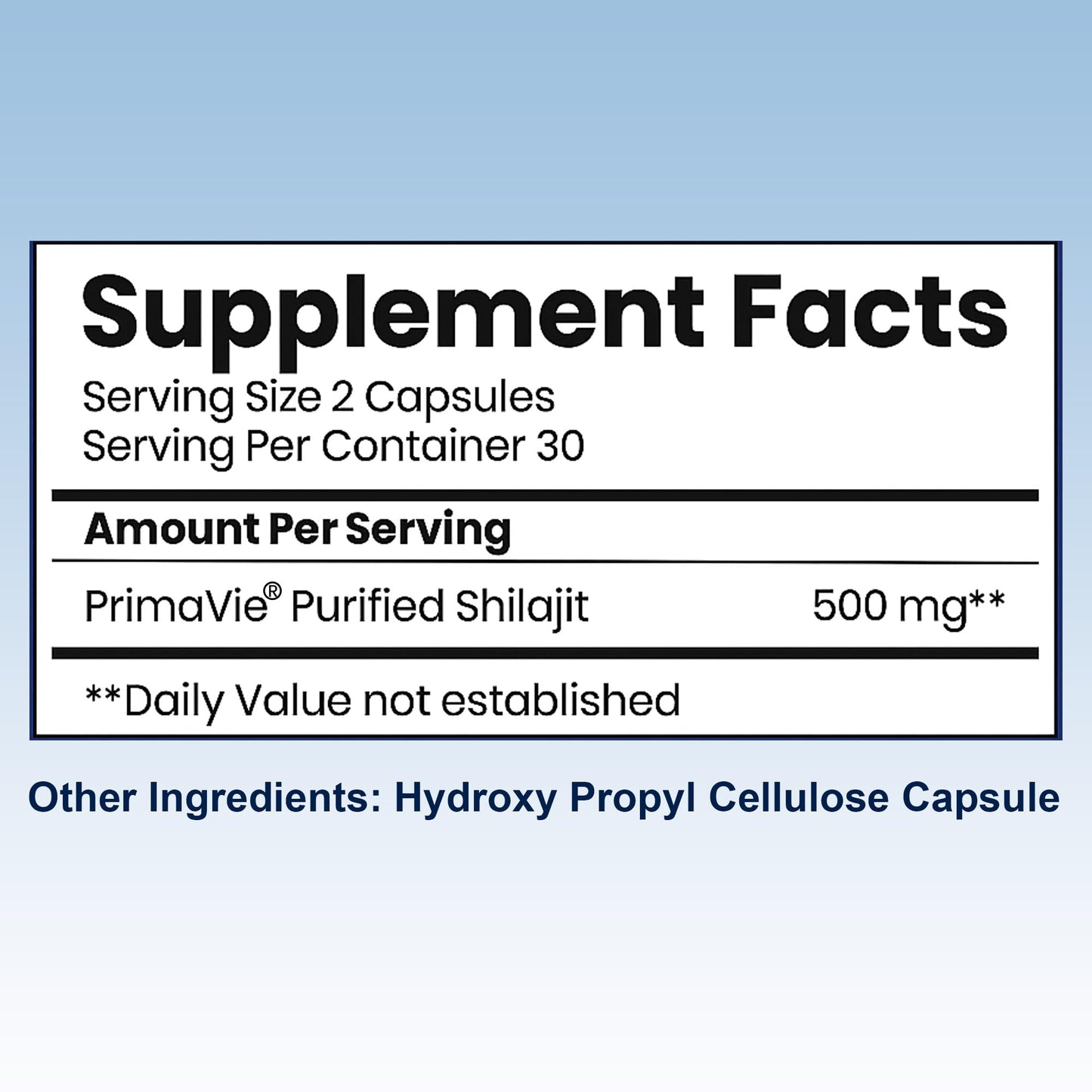 BBETTER Purified Shilajit 250 mg PrimaVie Shilajit Extract Capsules, 120 Capsules