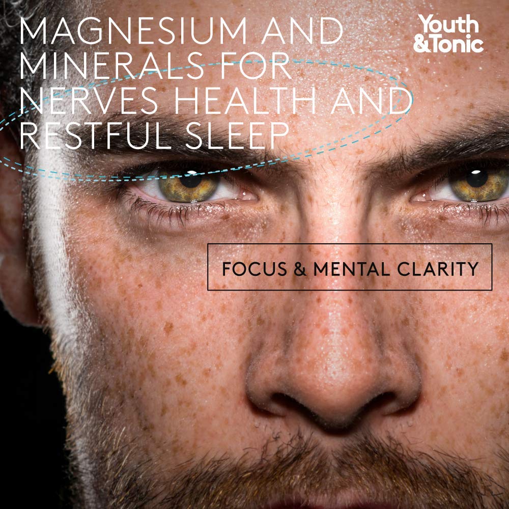 Youth & Tonic High Absorption Magnesium Complex + Electrolytes Capsules, 120 Count