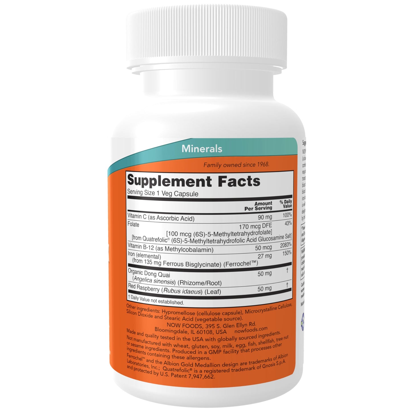 NOW Foods Iron Complex Capsule 100