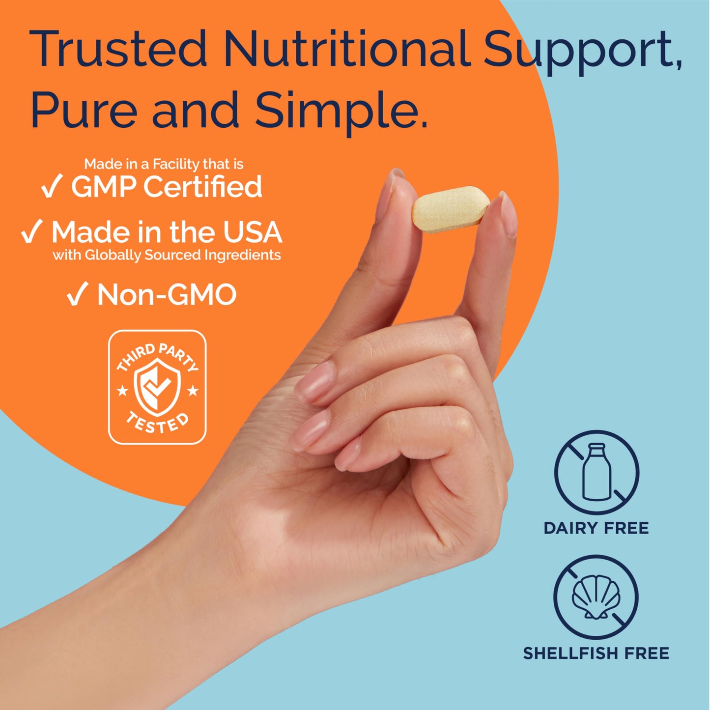 Replenza Daily GLP-1 Nutritional Support Supplement Tablet, 60 Tablets