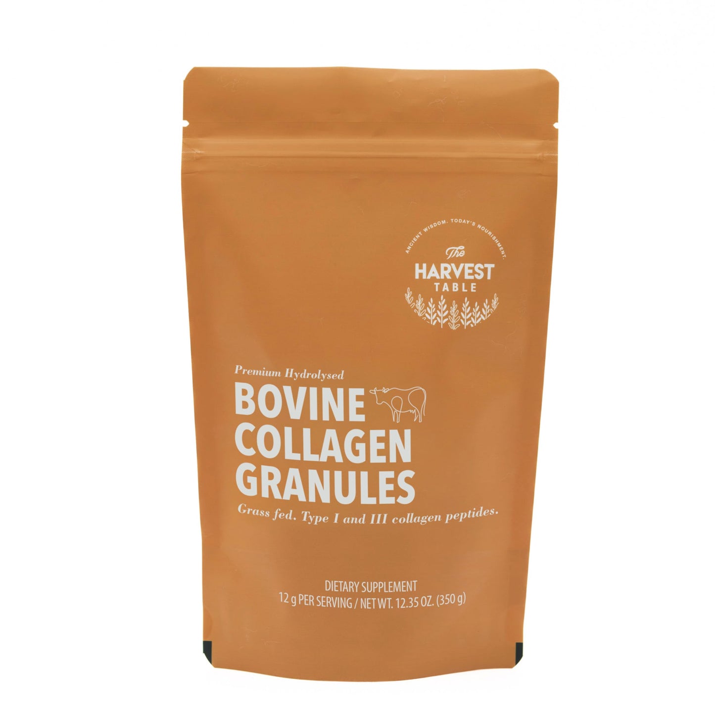 Ancient Wisdom Grass Fed Bovine Collagen Granules Powder, 12.35 oz