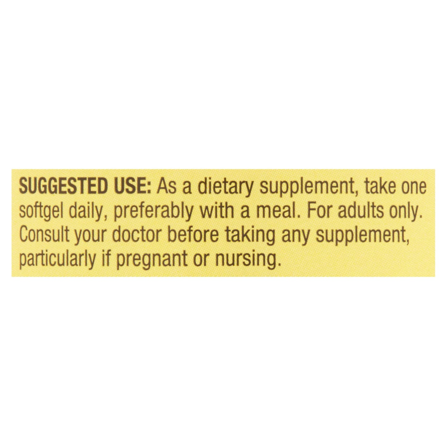 LUAL Omega-3 500 mg Softgels, 180 Count